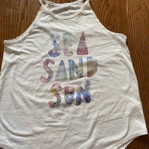 'Sea, Sand, Sun' Graphic Tank Girls